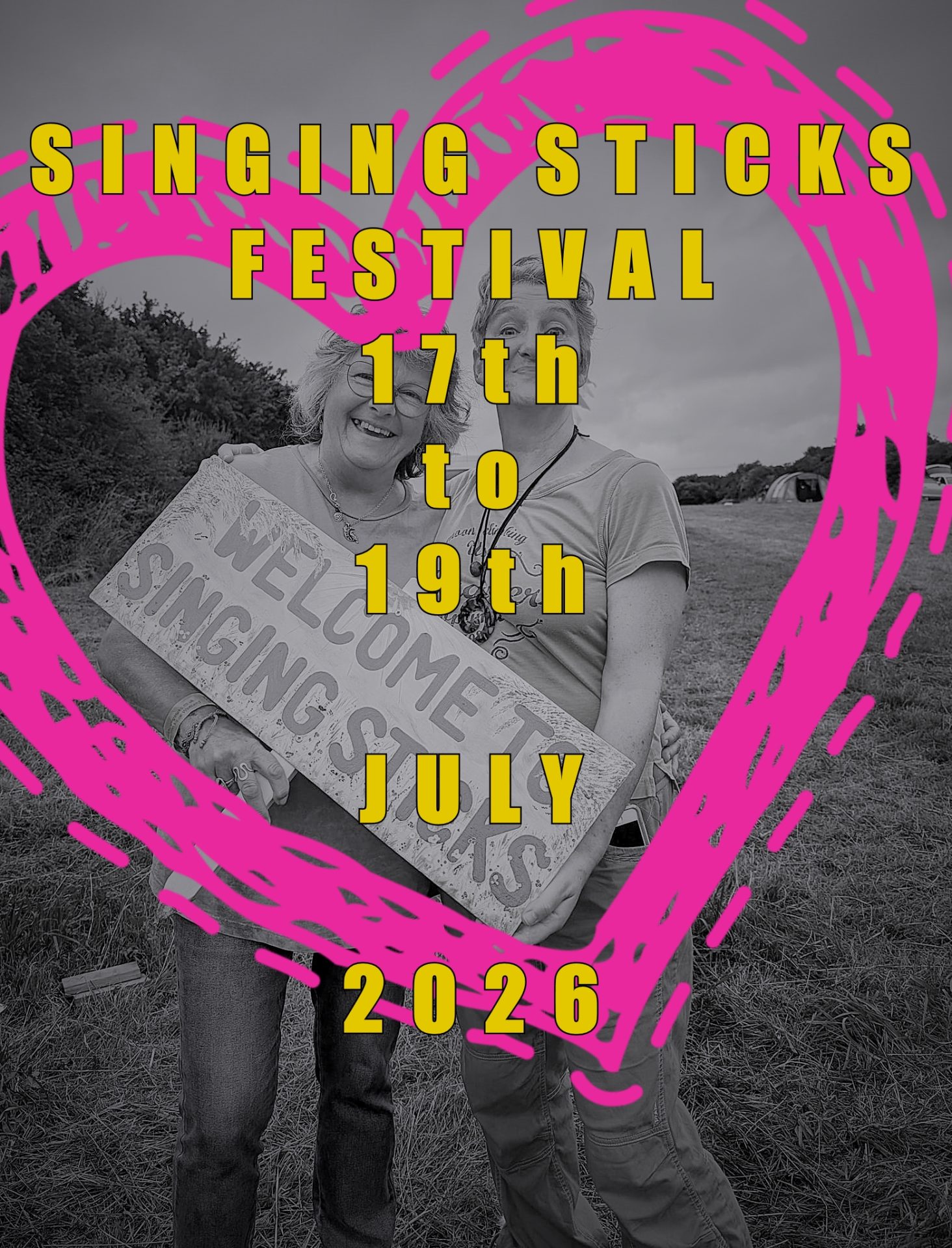 Singing Sticks Festival July 19th to 21st 2026